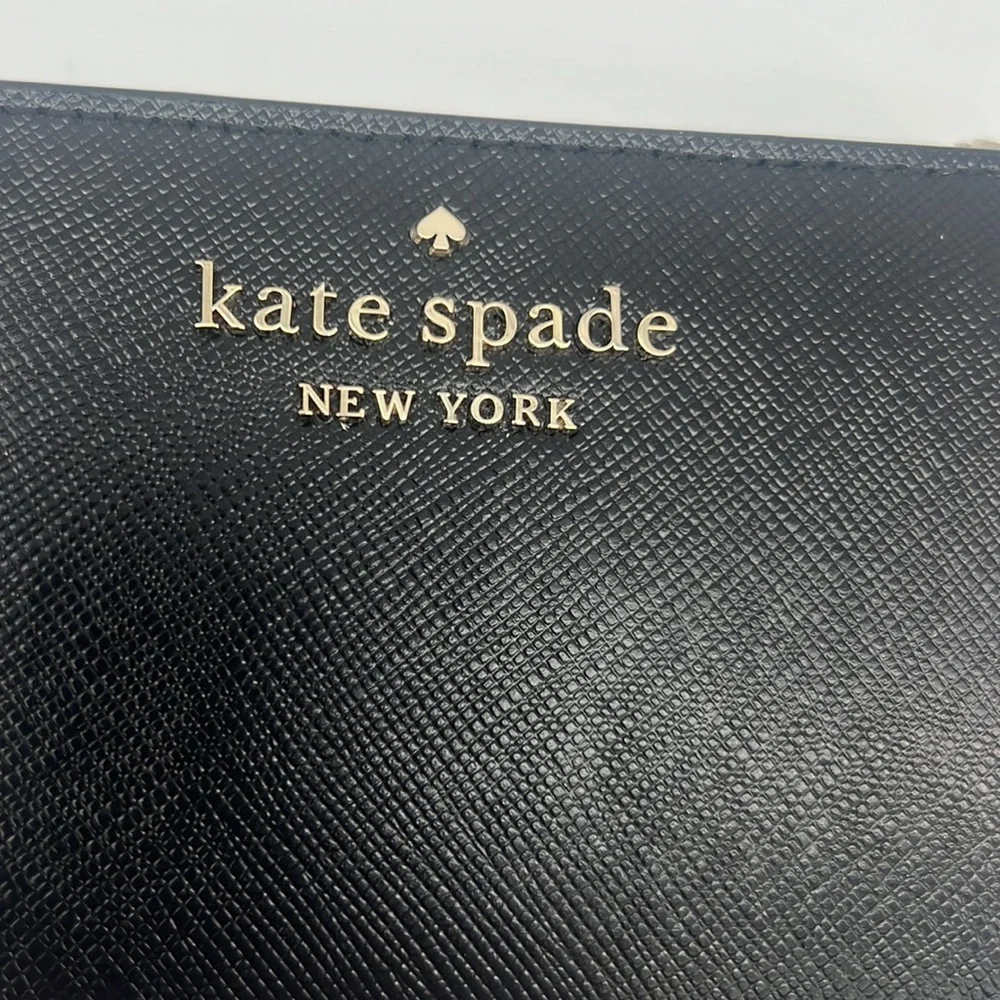 Kate Spade Leila Medium Compartment Bifold Wallet Black